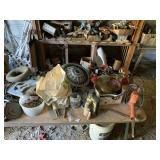 MIsc Contents - Tools, Hardware, etc on Table