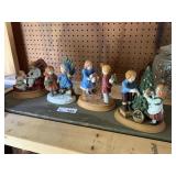 (4) 1980s AVON Christmas Memories Decor