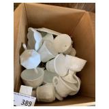 Milk Glass Dishes in Box