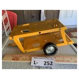 Vintage Yellow Nylint Double Decker Car Carrier