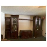 (6) PC Entertainment Center Cabinet