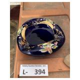 Arnart Creations Cobalt Blue Glass Ashtray