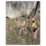 Vintage Plow Points