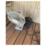 (2) Fans  (front porch)