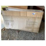 NIP Metal & Glass Top Coffee Table