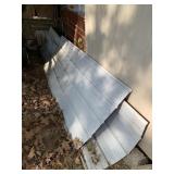 (2) Corrugated Metal Sheets