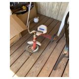 Vintage Tricycle  (front porch)
