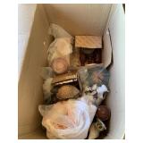 MIsc Decor in 2 Boxes  (front porch)