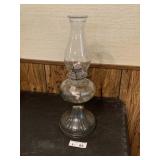 Vintage Glass Oil Lamp