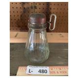 Vintage Glass Nut Grinder Jar