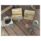 Misc Yo-Yo's, Fishing Reels, Tackle Box, etc