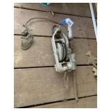 Vintage Metal Wire Rope Come-A-Long
