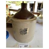 Antique Western Stoneware Co 1gal Jug Crock