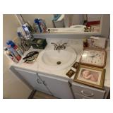 MIsc on Bathroom Counter