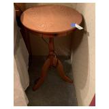 Round Side Table   approx 16 x 25