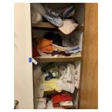 Linen in Bathroom Closet