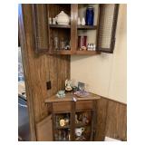 MIsc Decor Top & Bottom Corner Cabinet