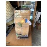 Victorian Lily Lamp in Box