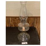 Vintage Glass Oil Lamp