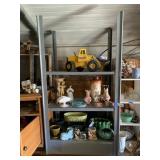 Grey Metal Shelf  (only)