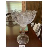 Shannon Crystal Pedestal Centerpiece Bowl