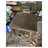 Wood Side Table