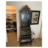 Vintag Chinoiserie Secretary Desk Bookcase Karges?