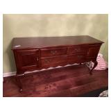 Vintage Queen Anne Style Sideboard Buffet KLING