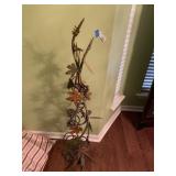Metal Wine Rack Grapevine Design approx 45" Tall