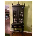 Vintage Style China Cabinet approx 32 x 18 x 84