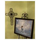 Danny Hahlbohm "Welcome Home" Wall Art & Cross