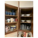 MIsc Dishes Upper Cabinets Right side of Kitchen