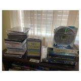 CDs, VHS, DVDs, Cassettes