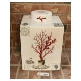 Potiche L'OCA NERA? Porcelain Square Jar