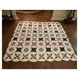 Vintage Quilt approx 81 x 81