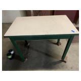 Enamel Top Table