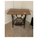 Cast Iron Treadle Sewing Machine Base Table