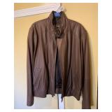 Daniel Cremieux Signature Leather Jacket Size M