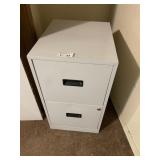 Metal 2 Drawer File Cabinet