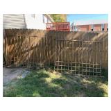 (3pcs) Metal Wrought Iron Fence Panel/Gates