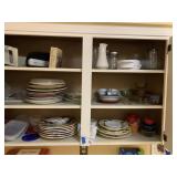 Dishes in Upper Cabinet