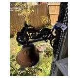 Cast Iron Motorcycle Bell
