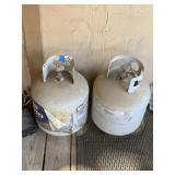 (2) Empty Propane Tanks