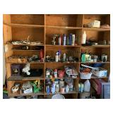 Contents on Shelf - Chemicals, etc