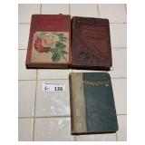 (3) Antique Books