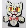 License Plate Happy Cat Mechanical Topper