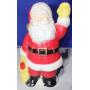 Vintage Christmas 1965 Blow Mold Table Top Santa
