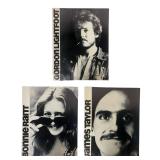 Warner Bros 1970s Folk Rock Singer Posters