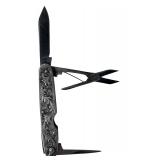 Oriental Sterling Silver Folding Pocket Knife