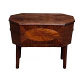 Antique Georgian Mahogany Cellarette Wine Cooler